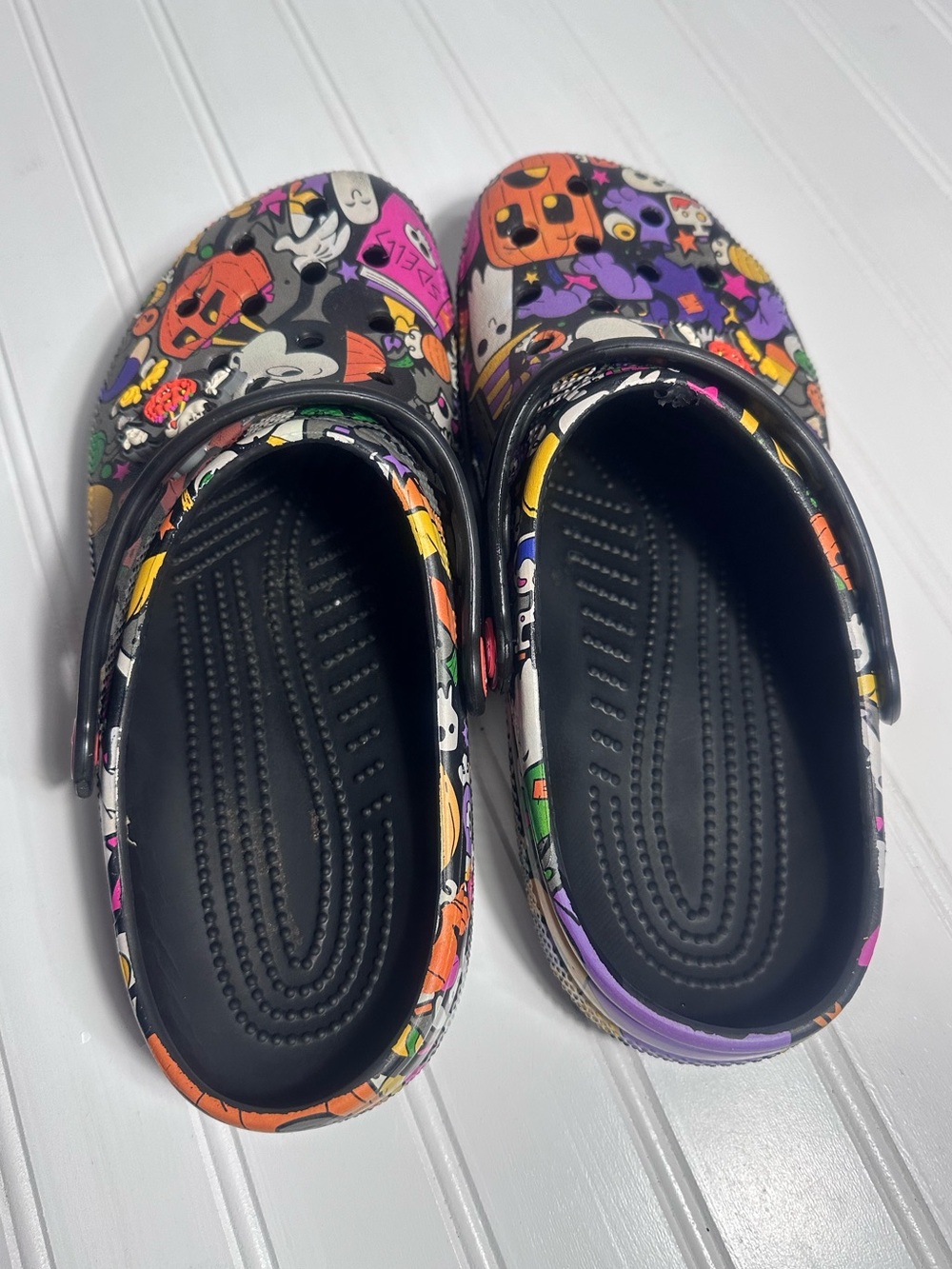 Crocs Disney Parks 2022 Halloween Mickey & Minnie Mouse clogs women’s 9 - Picture 8 of 11